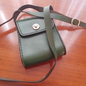 Italian Florentine Leather Crossbody